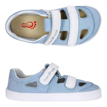 Bar3foot Cross Sandali svetlo modra