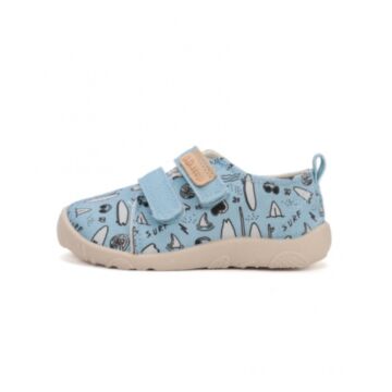 D.D. Step platneni čevlji Turquoise C086