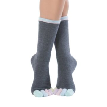Nogavice na prste Rainbow visoke Cotton Candy