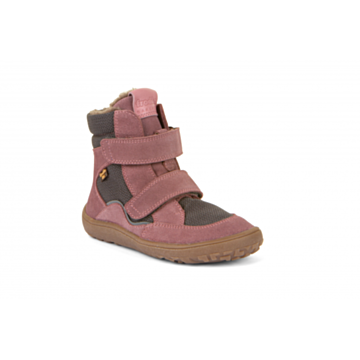 Froddo barefoot škornji Grey Pink