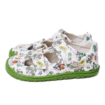 Lurchi Nando White Green