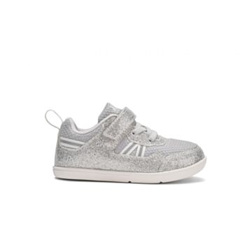 Xero shoes Prio Little Kids Silver Glitte