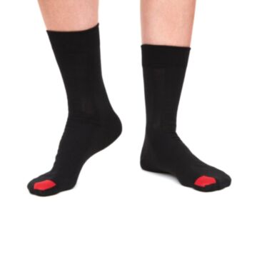 Nogavice odrasli Plus12 merino srednje črne