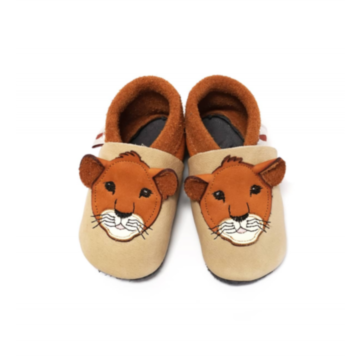 Baobaby usnjeni copatki Leo